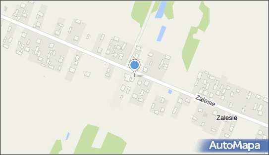 Paczkomat InPost ZLES01BAPP, Zalesie 40B, Zalesie 37-430