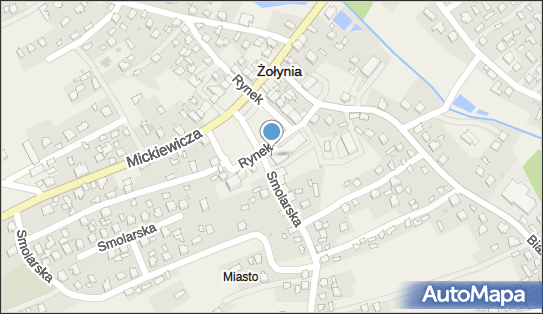 Paczkomat InPost ZLN01M, Rynek 16, Żołynia 37-110