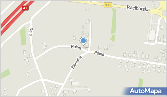 Paczkomat InPost ZOR04BAPP, Polna 60, Żory 44-240