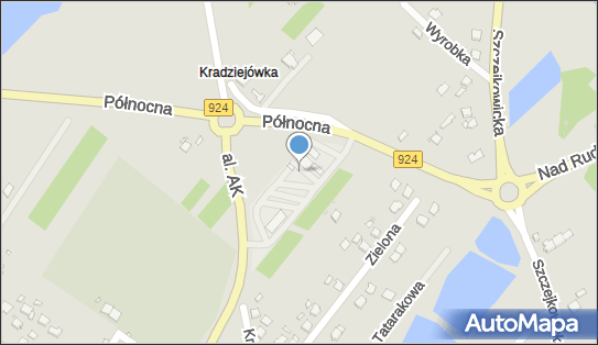Paczkomat InPost ZOR04M, Północna 60, Żory 44-240