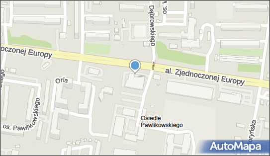 Paczkomat InPost ZOR05N, al.Zjednoczonej Europy 41, Żory 44-244