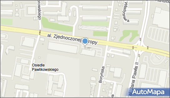 Paczkomat InPost ZOR26M, Zjednoczonej Europy 33, Żory 44-244