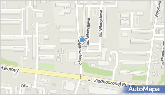 Paczkomat InPost ZOR28M, Dąbrowskiego 16, Żory 44-241