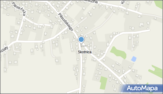 Paczkomat InPost ZOZ01G, Piłsudskiego 209, Zagórze 32-555