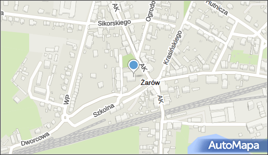 Paczkomat InPost ZRO01N, Armii Krajowej 33, Żarów 58-130
