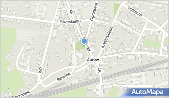 Paczkomat InPost ZRO01N, Armii Krajowej 33, Żarów 58-130