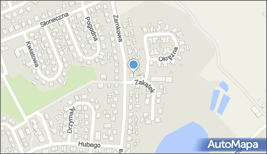 Paczkomat InPost ZTW01M, Zamkowa 72, Złotów 77-400