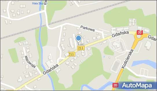 Paczkomat InPost ZUK01N, Gdańska 62B, Żukowo 83-330