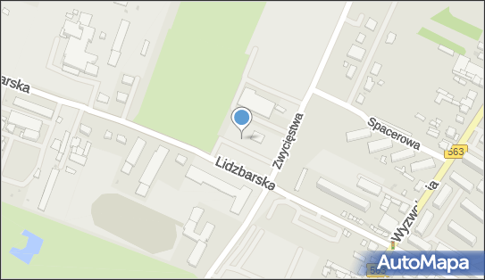 Paczkomat InPost ZUR01BAPP, Lidzbarska 38/40, Żuromin 09-300