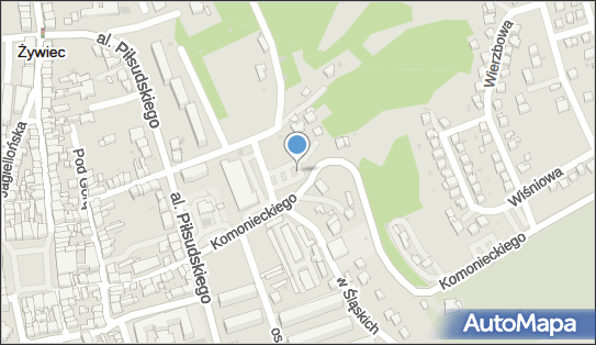 Paczkomat InPost ZWC04M, Komonieckiego 17, Żywiec 34-300