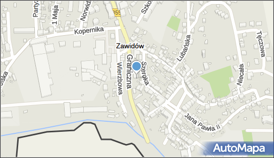 Paczkomat InPost ZWD02M, Graniczna 7, Zawidów 59-970