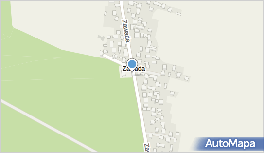 Paczkomat InPost ZWDA01BAPP, Zawada 100A, Zawada 32-327