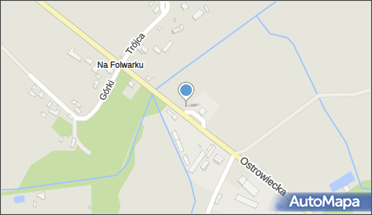 Paczkomat InPost ZWH01APP, Ostrowiecka 36a, Zawichost 27-630