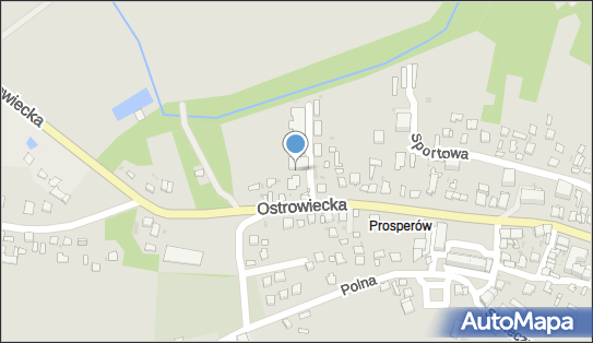 Paczkomat InPost ZWH01M, Ostrowiecka 16A, Zawichost 27-630