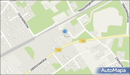 Paczkomat InPost ZYR10M, Jaktorowska 55, Żyrardów 96-300