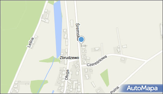 Paczkomat InPost ZZV01G, Śremska 96, Zbrudzewo 63-100