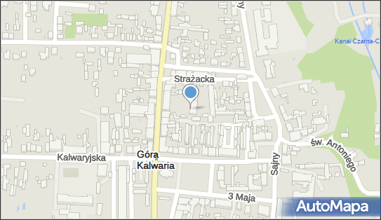 Dwór cadyka Icchaka Meir Rothenberga Altera, Strażacka 8B 05-530 - Pałac, Dwór