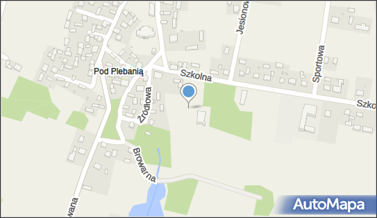 Dwór obronny, Szkolna 2, Szaniec - Pałac, Dwór