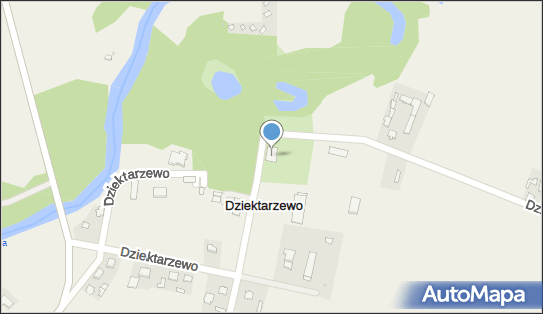 Dwór Piechowskich, Dziektarzewo, Dziektarzewo 09-130 - Pałac, Dwór