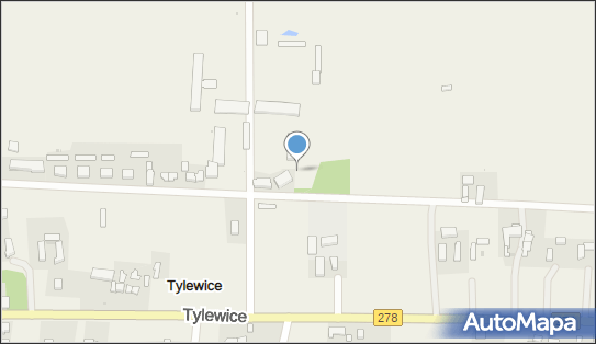Dwór z 2 poł. XIX w., Tylewice 78, Tylewice 67-400 - Pałac, Dwór