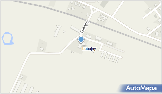 Dwór z 3 ćw. XIX w., Lubajny, Lubajny 14-100, 14-101 - Pałac, Dwór