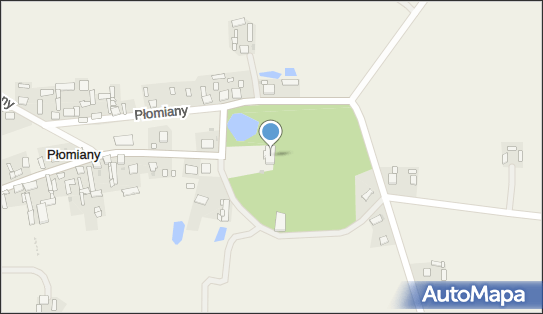 Dwór, Płomiany 26, Płomiany 87-610 - Pałac, Dwór