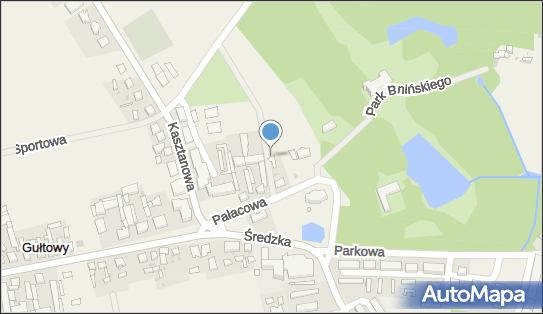 Pałac, Dwór, Pałacowa 7, Gułtowy 62-024 - Pałac, Dwór