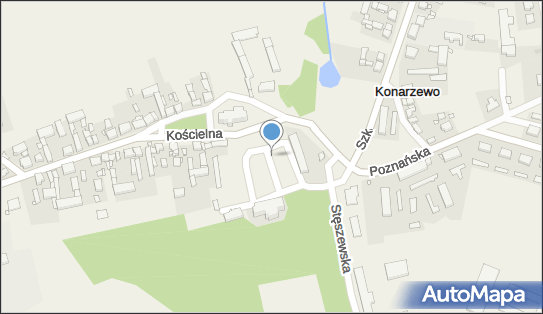 Pałac, Dwór, Kościelna, Konarzewo 62-070 - Pałac, Dwór