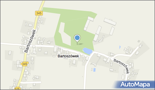 Pałac, Dwór, Bartoszówek, Bartoszówek 58-120 - Pałac, Dwór