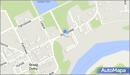 Pałac, Dwór, Kolejowa341 29A, Brzeg Dolny 56-120 - Pałac, Dwór