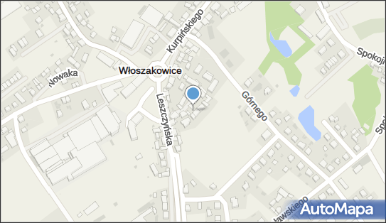 Pałac, Dwór, Leszczyńska 11, Włoszakowice 64-140 - Pałac, Dwór