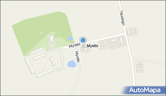 Pałac, Dwór, Mystki 2, Mystki 62-330 - Pałac, Dwór