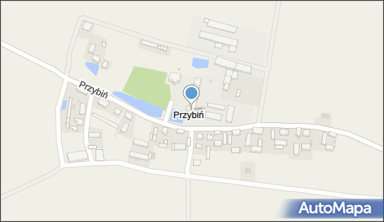 Pałac, Dwór, Przybiń 5, Przybiń 64-130 - Pałac, Dwór