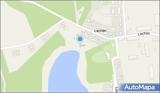 Pałac, Dwór, Lechlin, Lechlin 62-085 - Pałac, Dwór