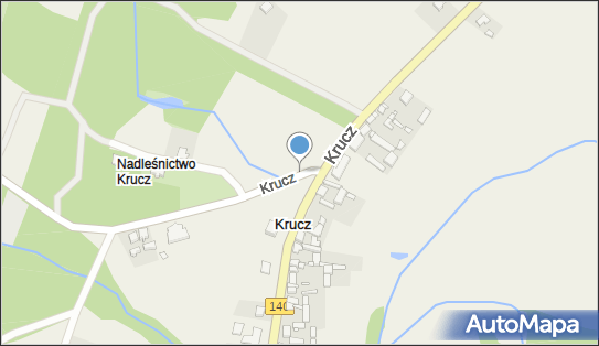 Pałac, Dwór, Krucz 63, Krucz 64-721 - Pałac, Dwór