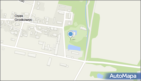 Pałac, Dwór, Osiek Grodkowski 44, Osiek Grodkowski 49-200 - Pałac, Dwór