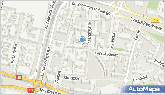 Pałac Klasycystyczny w Szczecinie, Łaziebna, Szczecin 70-557 - Pałac, Dwór