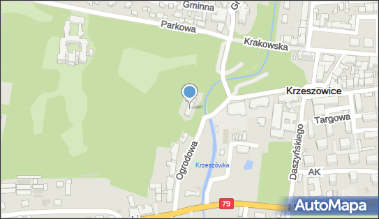 Pałac Potockich, Ogrodowa 4, Krzeszowice 32-065 - Pałac, Dwór