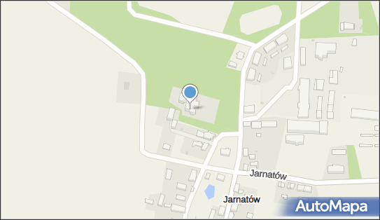 Pałac von Waldow, Jarnatów 37/11, Jarnatów 69-210 - Pałac, Dwór