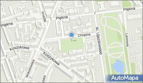 Dolina Szwajcarska, Chopina Fryderyka 10, Warszawa 00-559 - Park, Ogród