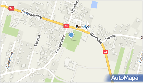 Jana Pawła II, Konecka74 2, Paradyż 26-333 - Park, Ogród