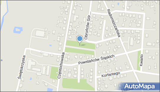 Markiewicza, Powstańców Śląskich 20, Bełchatów 97-400 - Park, Ogród