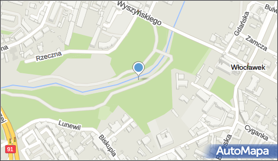 Park im. Henryka Sienkiewicza, Park Sienkiewicza Henryka, Włocławek 87-800 - Park, Ogród