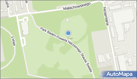 Park im. Roberta Baden-Powella Naczelnego Skauta Świata, Łódź od 90-002 do 90-921, od 91-002 do 91-867, od 92-002 do 92-784, od 93-002 do 93-649, od 94-002 do 94-414 - Park, Ogród