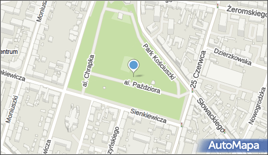 Park im.Tadeusza Kościuszki, Aleja Paździora Kazimierza, Radom - Park, Ogród