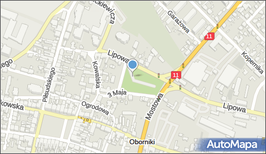Park, Ogród, Lipowa178 5, Oborniki 64-600 - Park, Ogród