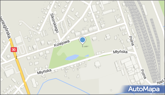 Park, Ogród, Kolejowa 25, Gryfów Śląski 59-620 - Park, Ogród