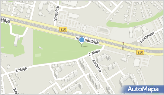 Park osiedlowy z amfiteatrem, Pileckiego Witolda, rtm. 1, Będzin 42-500 - Park, Ogród