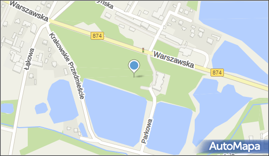 Park Pałacowy ze stawami, Parkowa 1, Garbów 21-080 - Park, Ogród