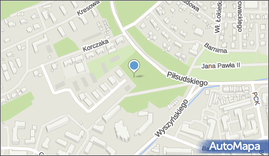 Park Solidarności, św. Kazimierza, Police 72-010 - Park, Ogród